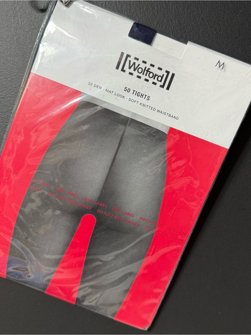 Wolford 50 Denier matte tights in size medium